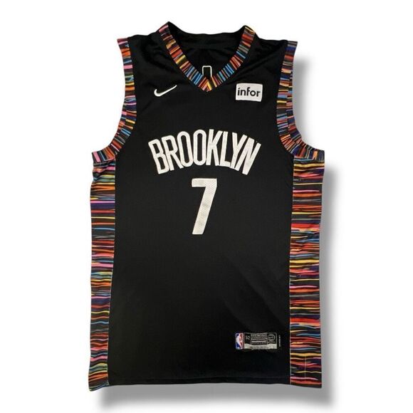 Kevin Durant Brooklyn Nets Nike Biggie Basketball Jersey Swingman 52 Large - Picture 1 of 7